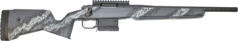GLFA BOLT ACTION RIFLE 308 WIN LICHEN GREY /STAINLESS STEEL GL700308SS L-GRY - GREAT LAKES