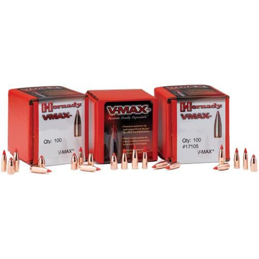 Hornady 20 Caliber Bullets (.204) 32 Grains V-Max (Per 100) 22004