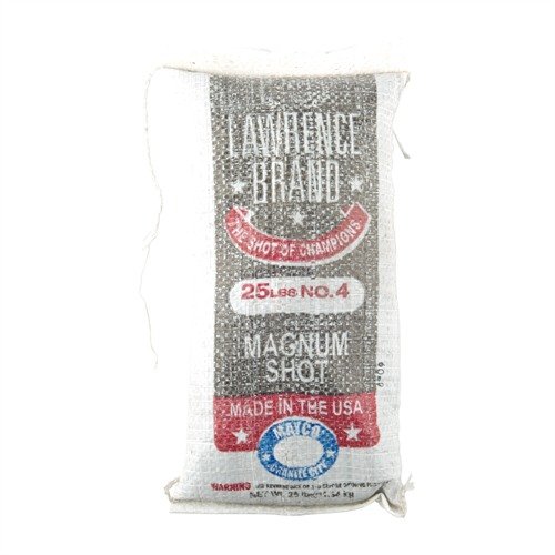 Buy Lawrence LAW#4M Magnum Lead Shot #4 25 lbs Bag online