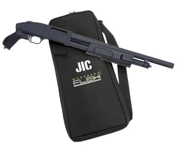 Mossberg JIC FLEX M500A 12 Gauge Pump 18.5 in Matte Black 5+1 Capacity - Mossberg - 12 Gauge