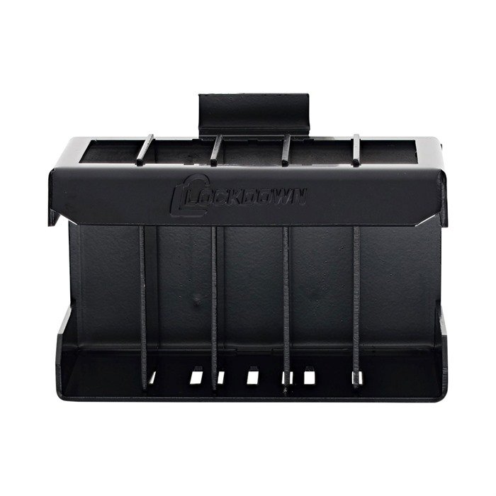 LOCKDOWN SAFE & SECURITY ACC. SECUREWALL MAGAZINE RACK FOR PISTOL MAGAZINES BLACK - Lockdown