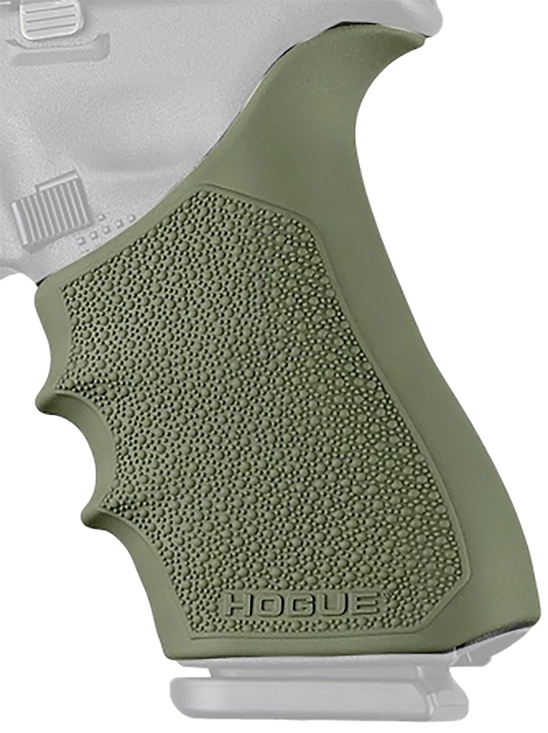 Hogue HandALL Beavertail Grip Sleeve Glock Gen 1-2-5 17 17L 19X 34 34MOS OD Green