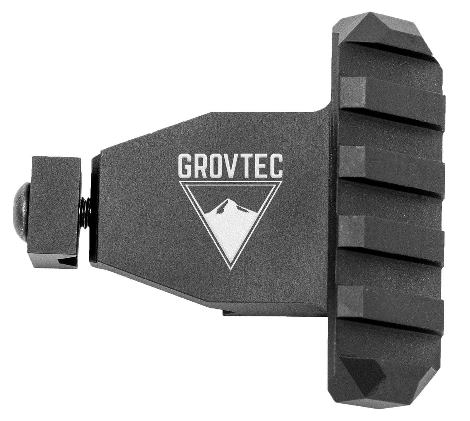 GrovTec US GTSW321: 45 deg Picatinny Angled Rail, Black