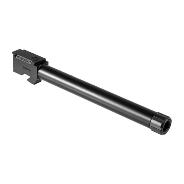 SilencerCo AC861 9mm Luger 6.50 In Threaded Barrel Black - SilencerCo - 6.50"