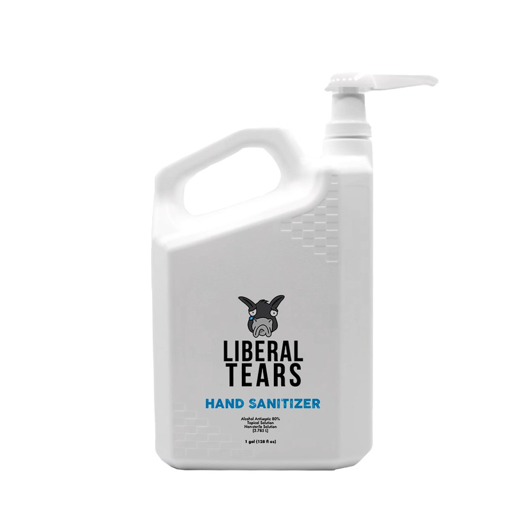 Liberal Tears LT_HAND_SANITIZER-1GAL Hand Sanitizer, 1 Gallon, White