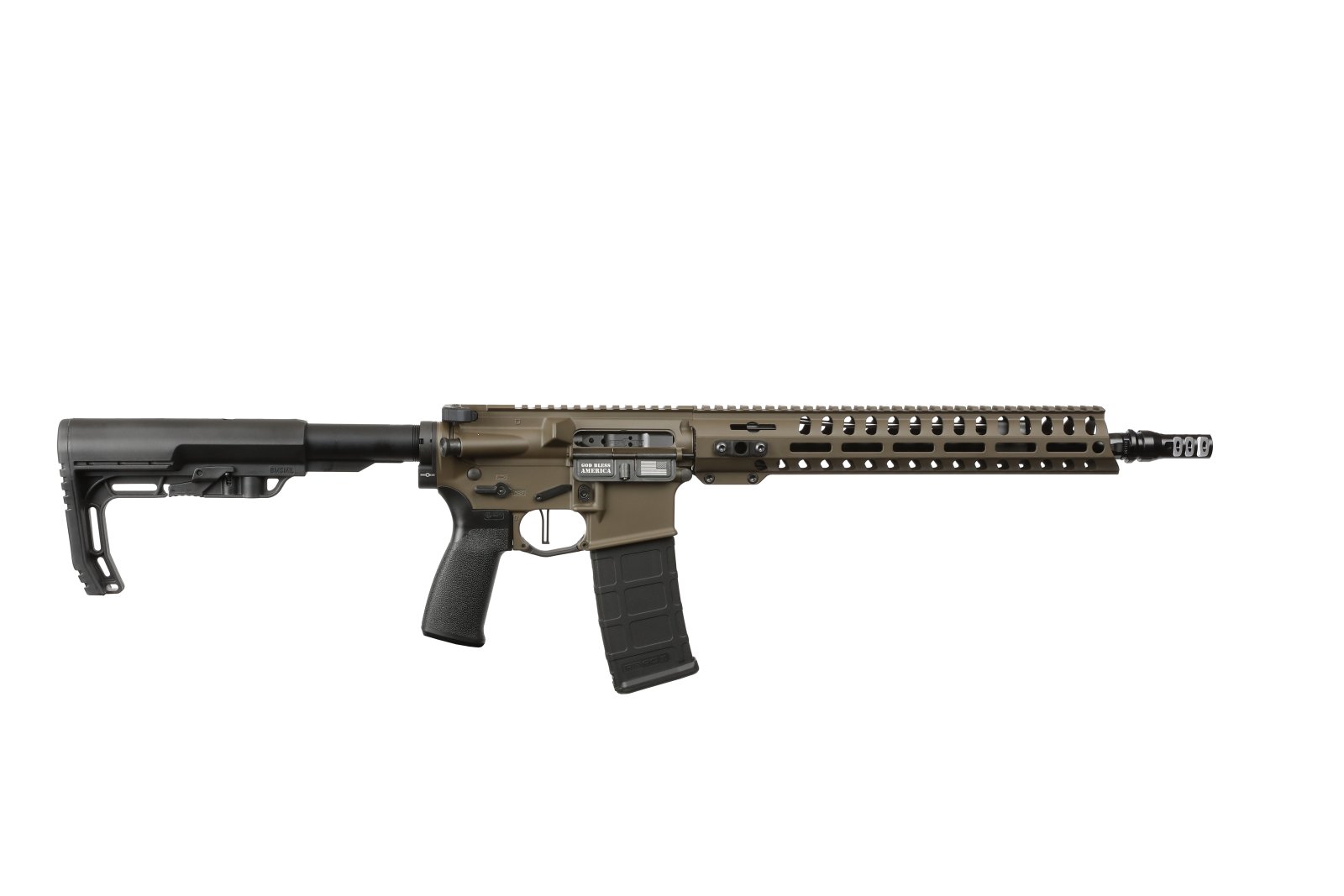 Patriot Ordnance Factory 02047 Minuteman 5.56 NATO 30+1 13.75" Black... - POF USA - 223 Rem | 5.56 NATO