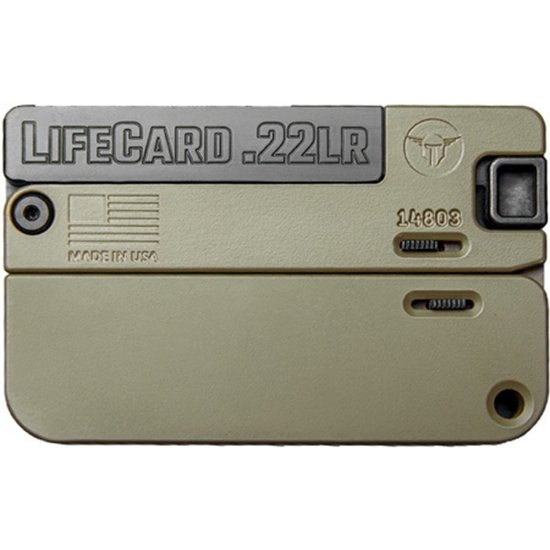 Trailblazer Poly Lifecard Folding ODG Single Shot 22LR - Trailblazer Firearms LLC - 22 LR