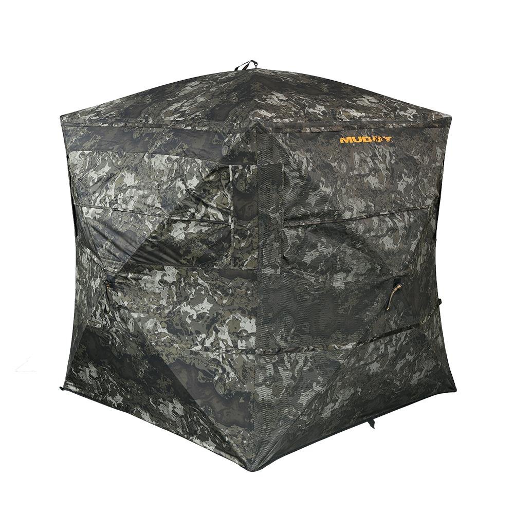 Muddy Prevue Evo MAX Ground Blind Veil Canyon Grey - GSM Outdoors