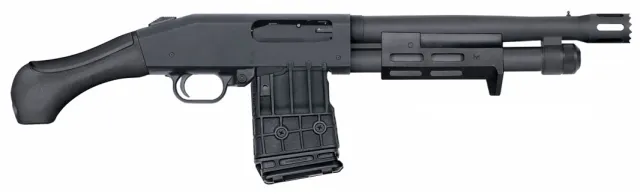 Mossberg 590M Security 12 GA 11.50 In 5RD Black NFA 50216 - Mossberg - 12 GA for sale at TheGunDock