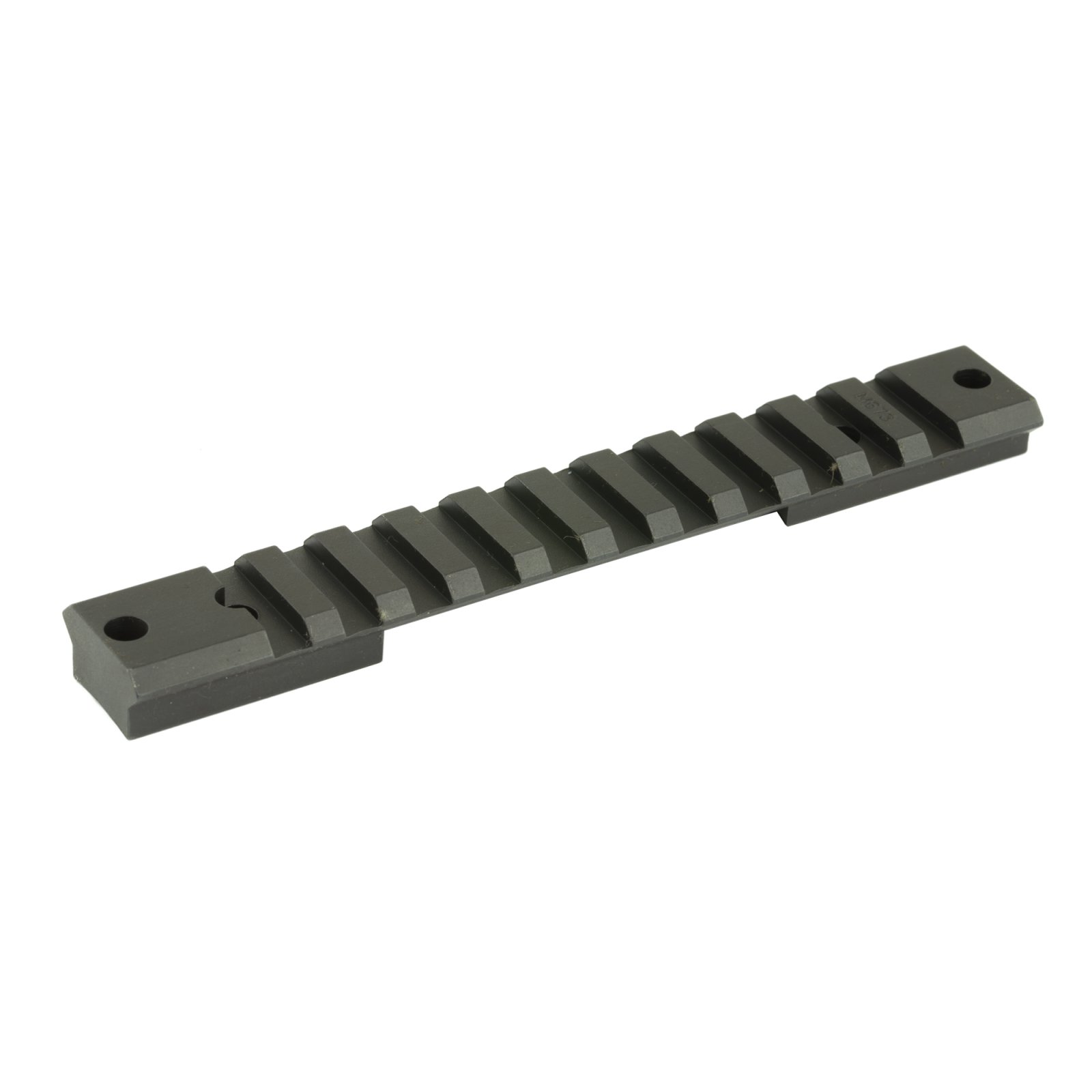 Warne M673M Remington 700 Tactical Rail Matte Black 0 MOA Short Action - Warne
