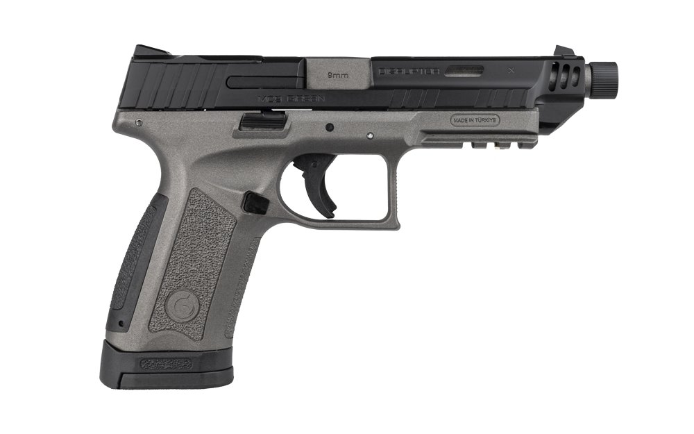 Girsan MC9 390370 9mm Luger 17+1 Tungsten Gray Optic Ready Pistol - EAA - 9mm