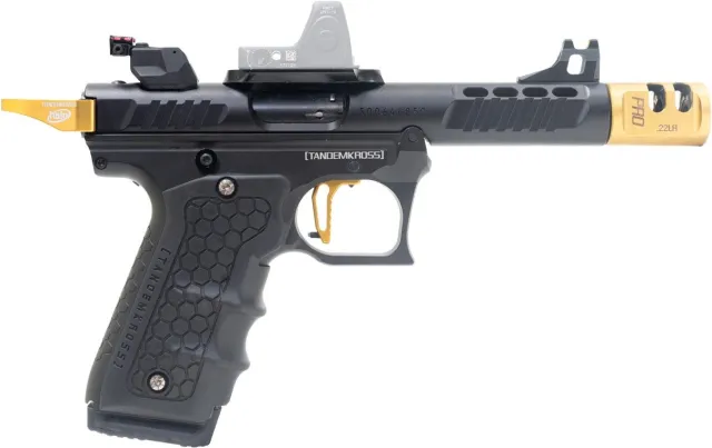 TandemKross FA26N0458BBG2 Mark IV 22/45 Lite .22 LR 4.5 In 10+1 Black Gold - Tandemkross - .22 LR
