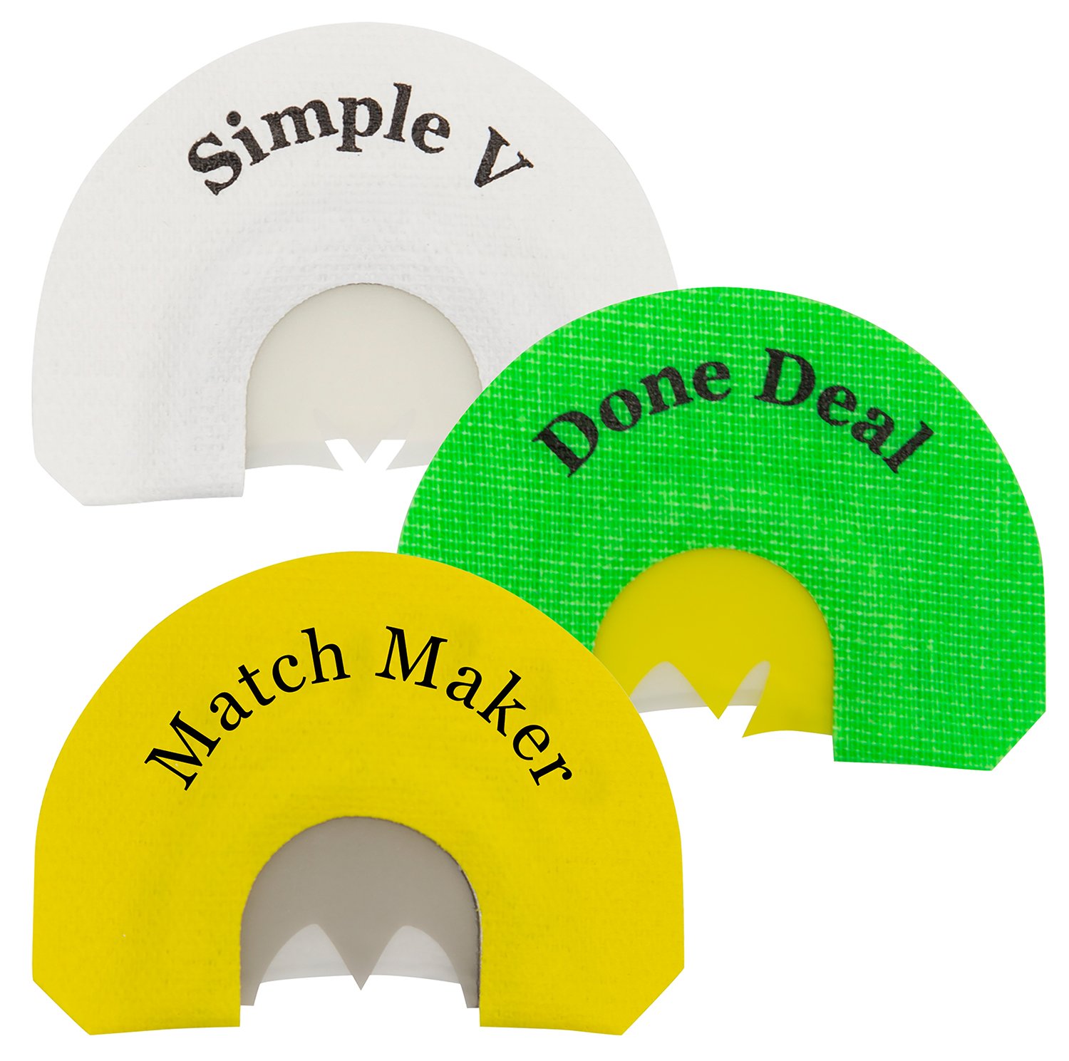 Rolling Thunder TC999-CLASSIC Turkey Diaphragm Game Call 3-Pack