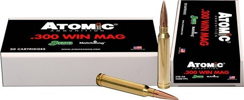 Atomic 00403 300 Win Mag 220gr Match King HPBT 20rd