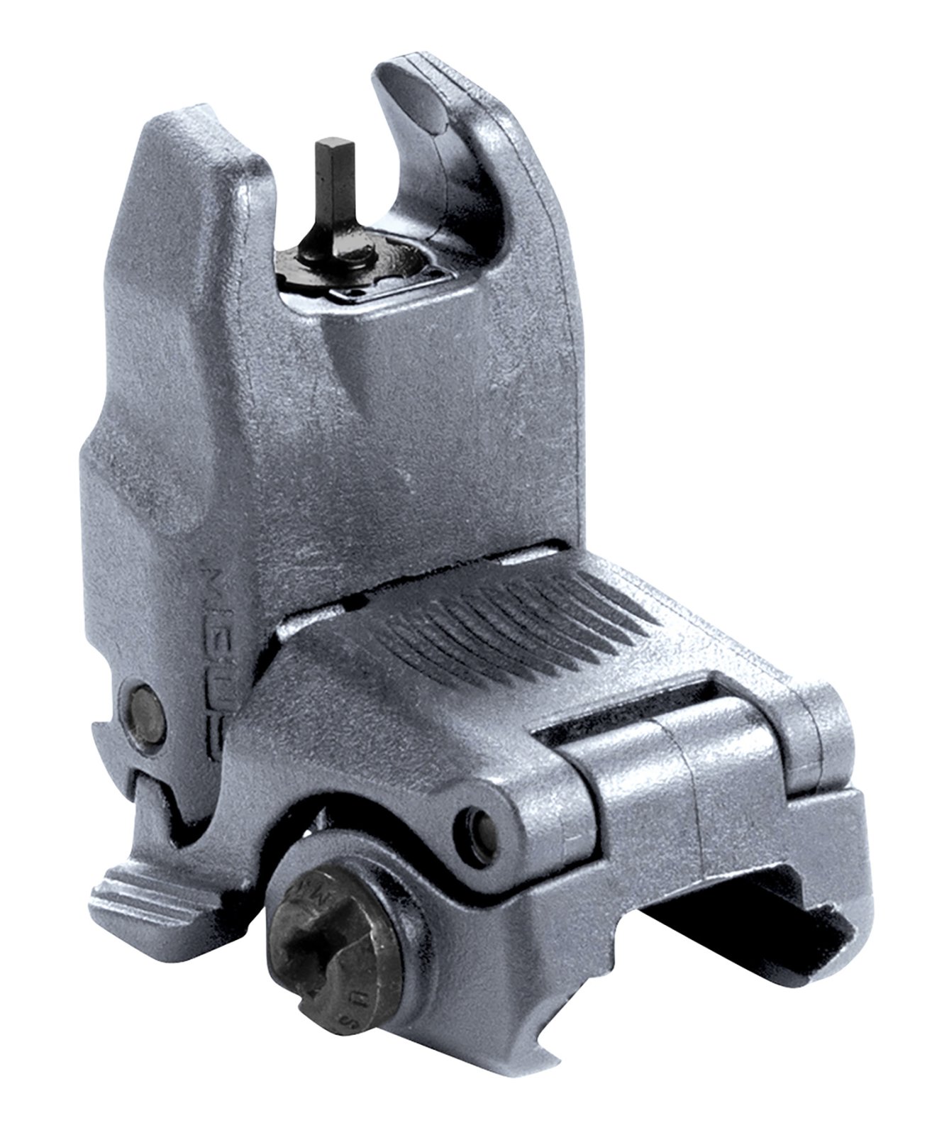 Magpul MAG247-GRY MBUS Front Sight Gen2 Gray Polymer Spring-Loaded - Magpul Industries