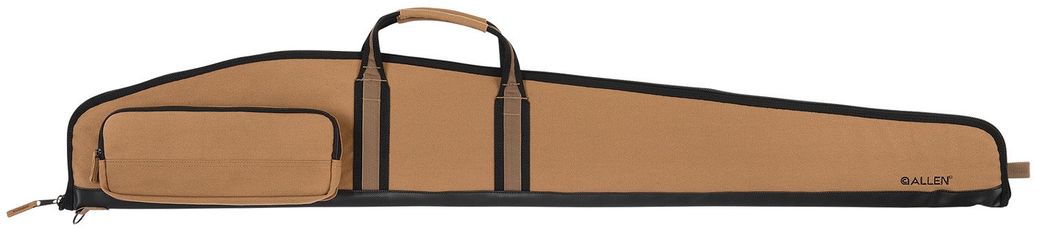 Allen Company 1102-52 Shotgun Case 52 in Tan Cotton Duck Foam Padded - Allen Company - TAN