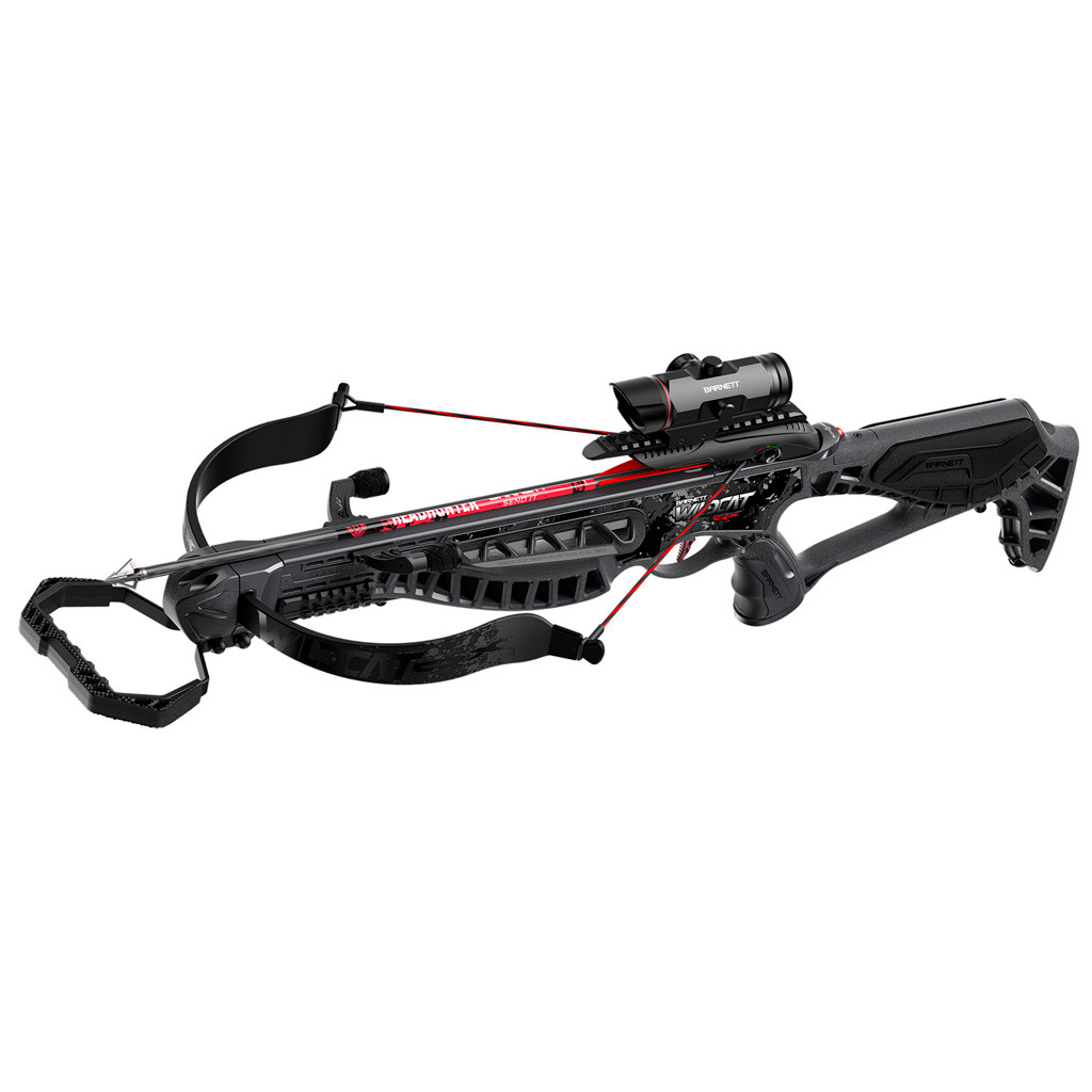 Barnett Wildcat CRX Recurve Crossbow 260 fps, Red Dot Scope, 2 Arrows