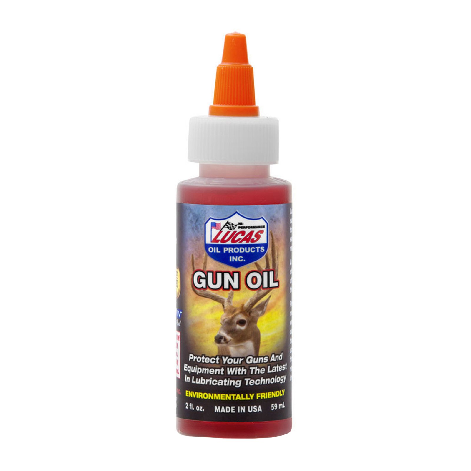 Lucas Oil Original 2oz Bottle - Odorless Hunting Firearms Lubricant, Ideal for Compound Bows, Rust Prevention