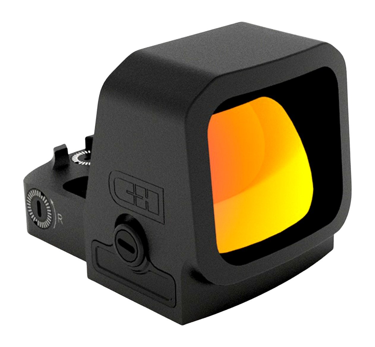 C&H Precision RMSC Max 1X 24mm Red Dot Black 2.5 MOA Matte
