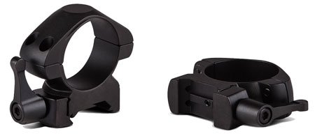 Buy Konus 7410 Steel Rings Matte Black 30mm Quick Release Medium 0 MOA online
