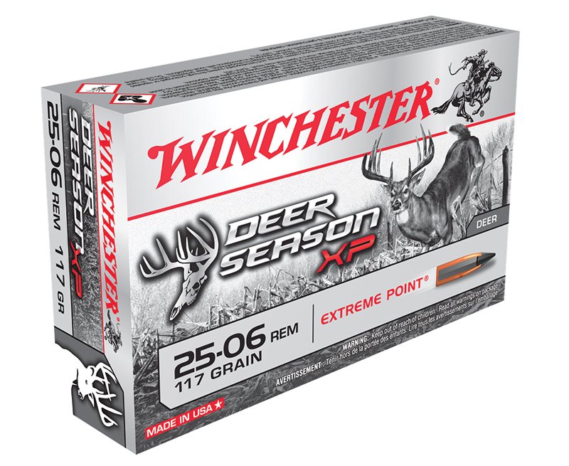 Buy Winchester X2506DS Deer Season XP 25-06 Rem 117gr Rifle Ammo 20/Box online