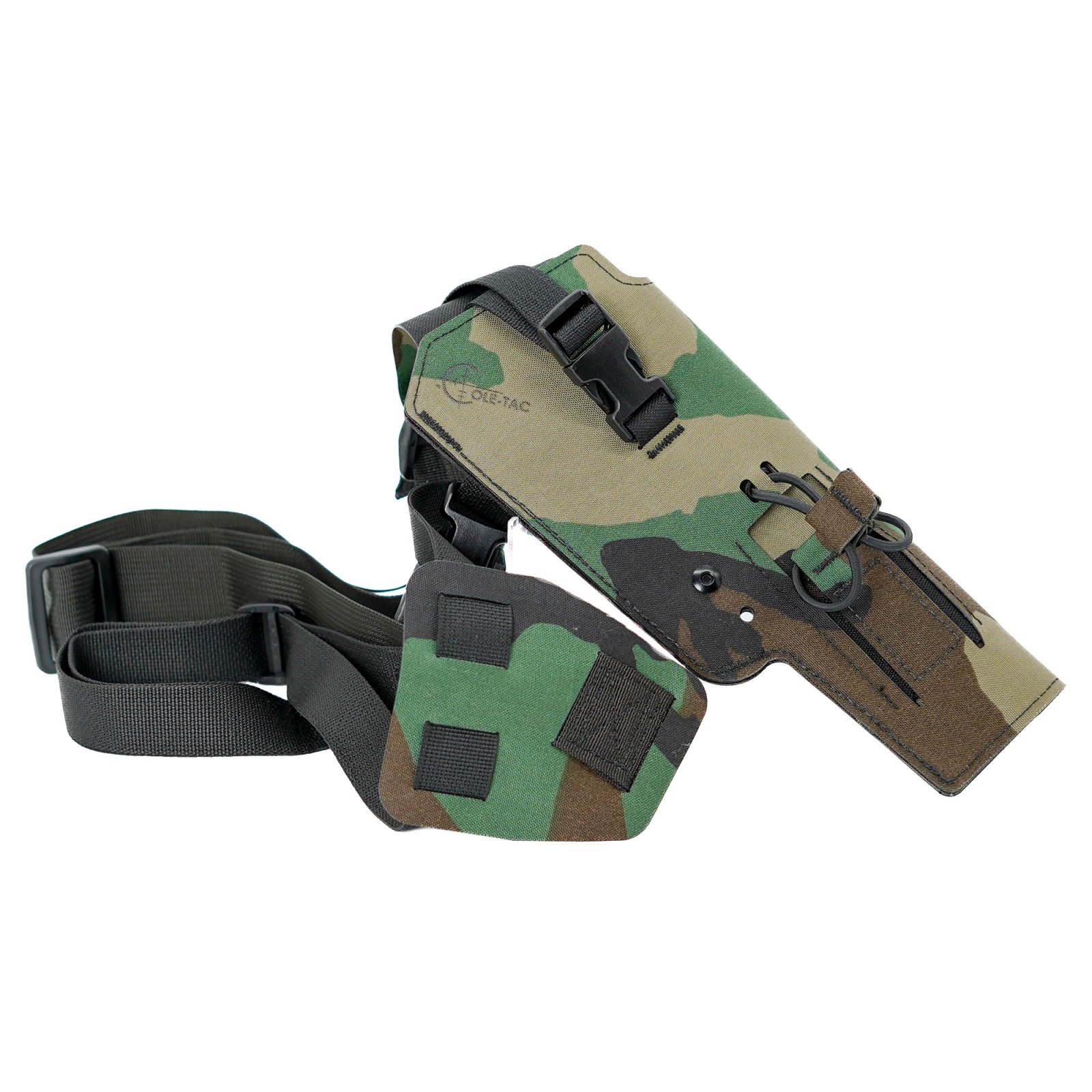 Cole-tac VW116 Varmint Wrangler Pistol Holder M81 Woodland Right Hand - Cole-TAC - M81 WOODLAND