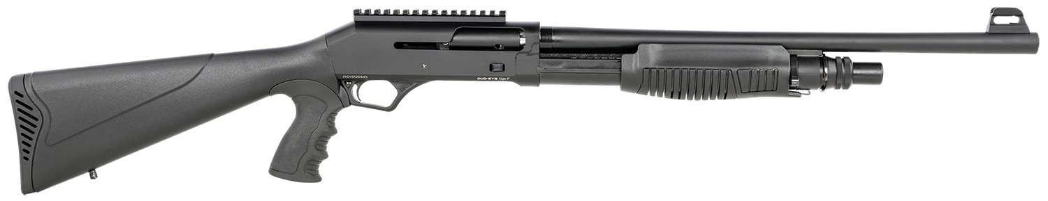 SDS Imports DSF12 12 Gauge 19.75 in Black Pump/Semi-Auto 5+1 Capacity