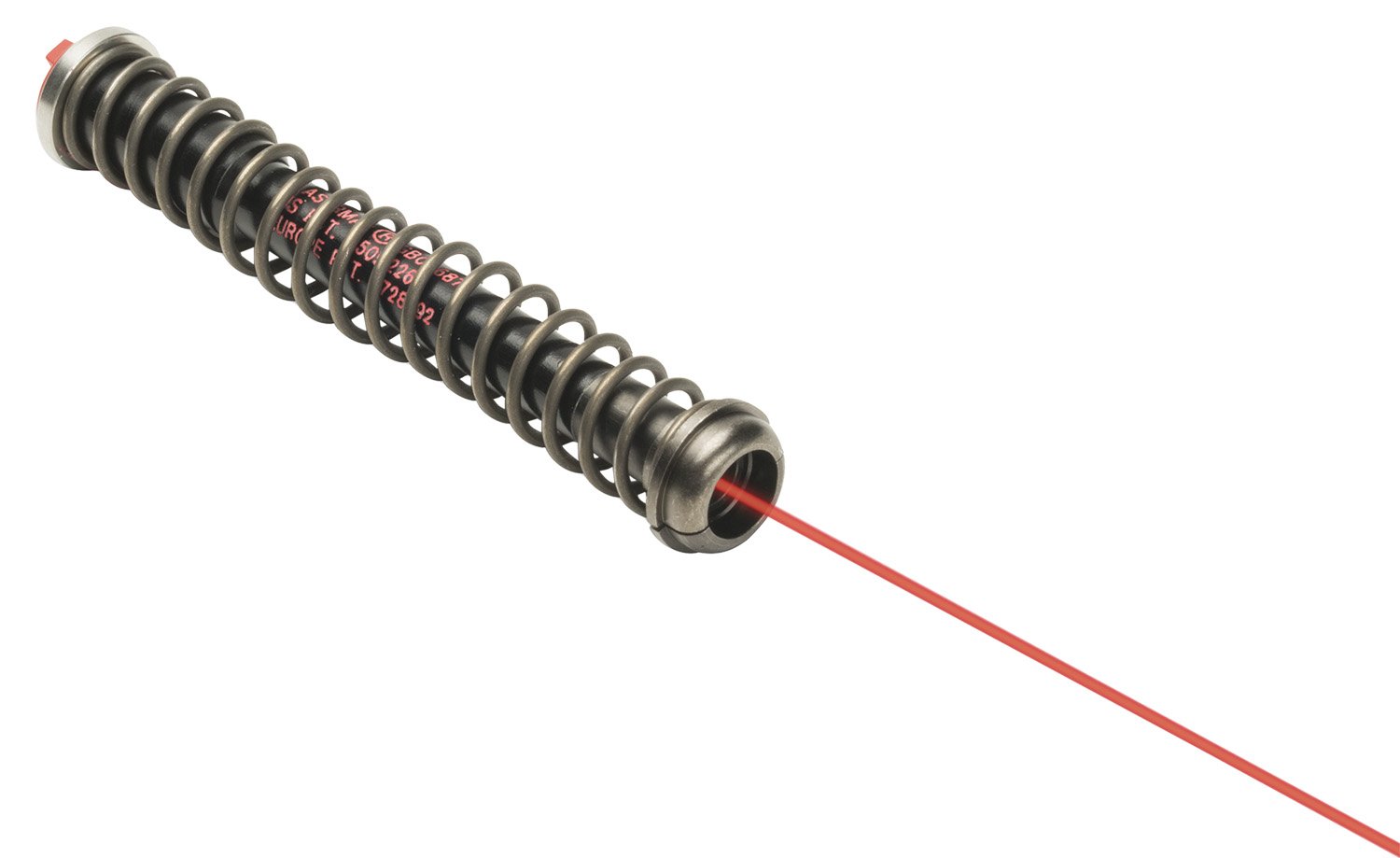 LaserMax LMSG419 Red Guide Rod Laser for Glock 19 Gen 4 5mW 635nM - LaserMax - 0.63" AT 20 YARDS