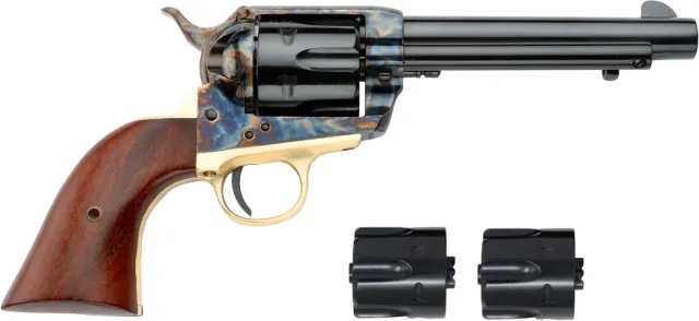 PIE KING 38SUP/9MM/357 - 5.5 Inch Barrel Revolver - Bronze Finish - Kassnar - 38 SUPER AUTO