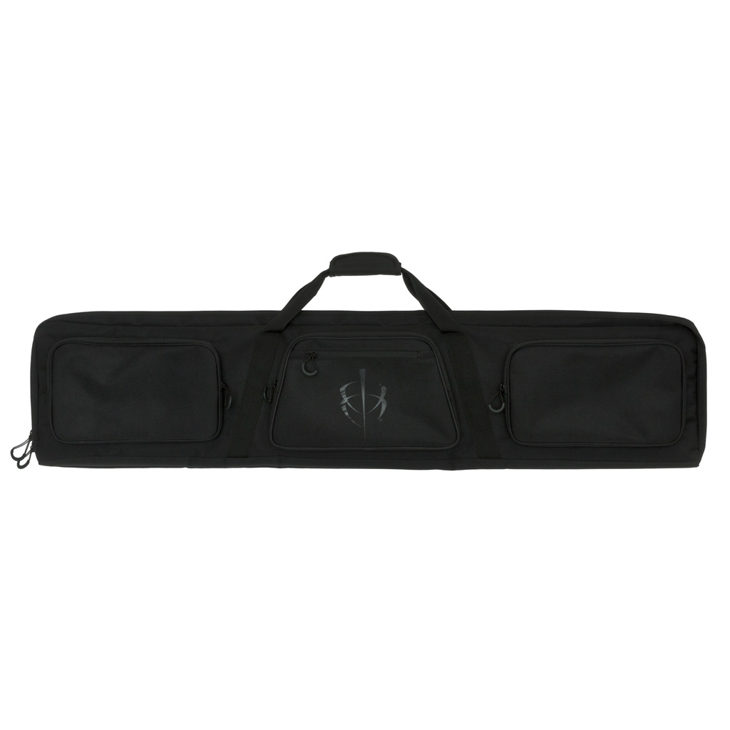 BlackHeart 1601213 CLINCH 46 Gun Case, 46" Black, 900D Shell, 3 Pockets