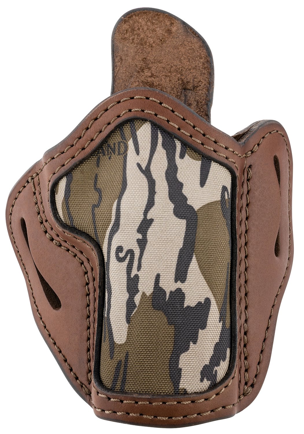 1791 Gunleather MOBH24BRWR BH2.4 Optic Ready Leather Holster Brown/Mossy Oak