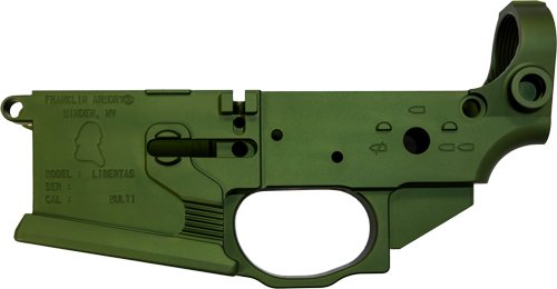 Franklin Armory LIBERTAS Billet Stripped Lower Receiver - OD Green