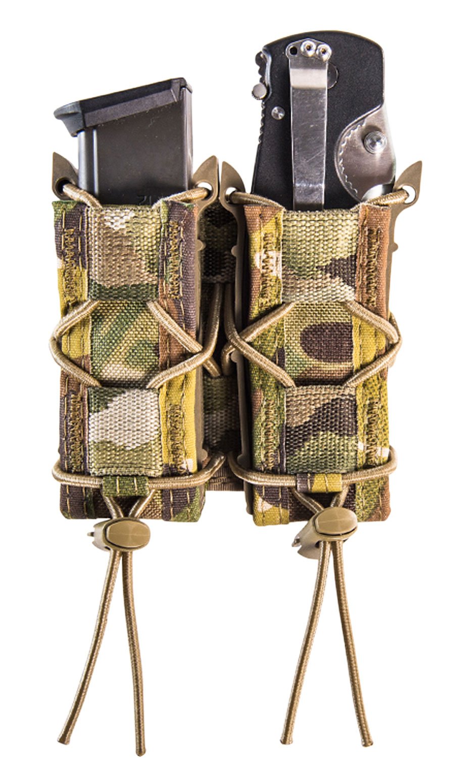 High Speed Gear 13PT12MC TACO Double Mag Pouch MultiCam Nylon - HSGI - MULTI-CAM