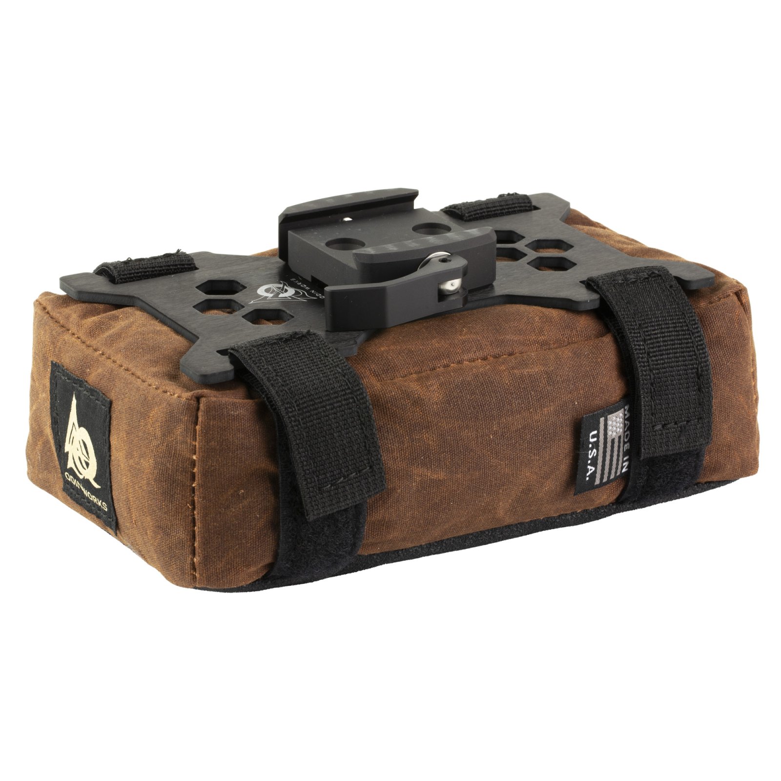 Odin Works PK-ARCA-CLAMP-PLATE-BAG Arca Plate with Clamp, Matte Black Finish