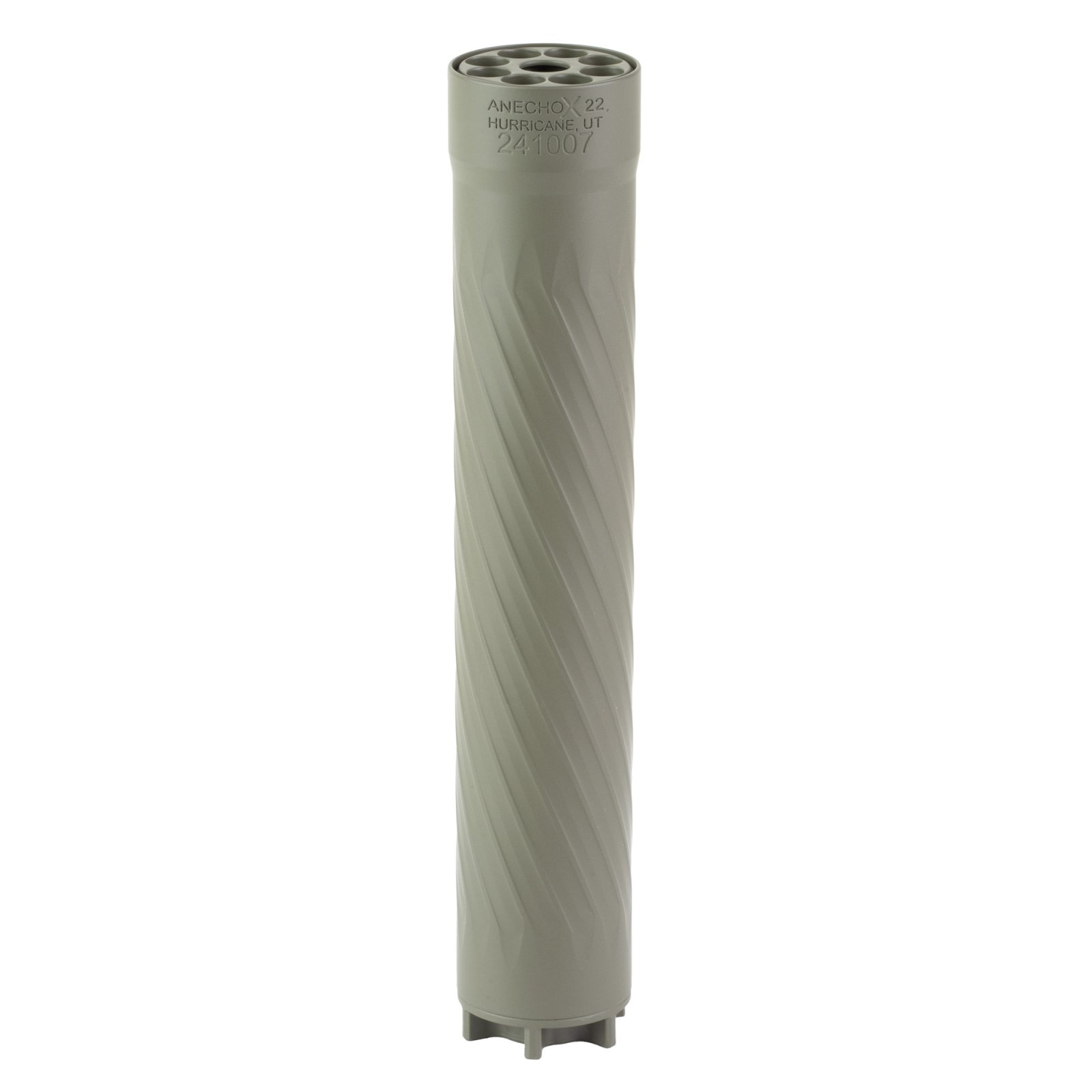 Anechoic X22OD Anechox 22LR/17HMR/22Mag Suppressor Olive 1/2"x28