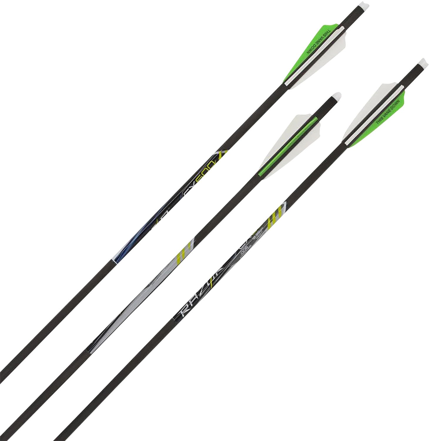 Allen XBow Arrow 20" CX600 3" Vanes Moon Nock - Carbon, Straightness Factor +.006, 12.35gr/inch - Allen Company - CX600