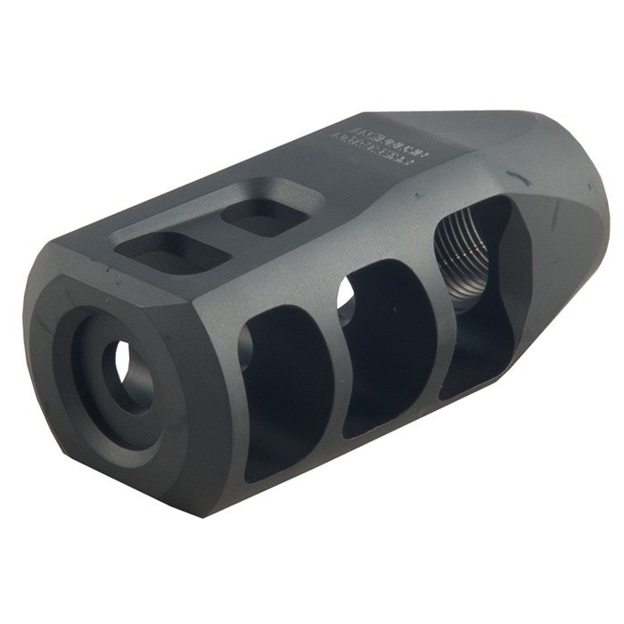 Precision ARMAMENT M11 SEVERE DUTY MUZZLE BRAKE 6.5 5/8-24 SS BLACK