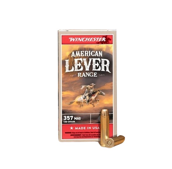 WIN AMERICAN LEVER 357MAG 130GR FMJ 50/10