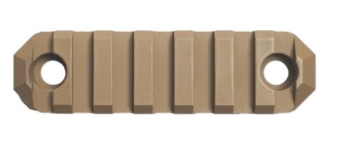 GROVTEC RAIL 3 7 SLOT MLOK COYOTE TAN