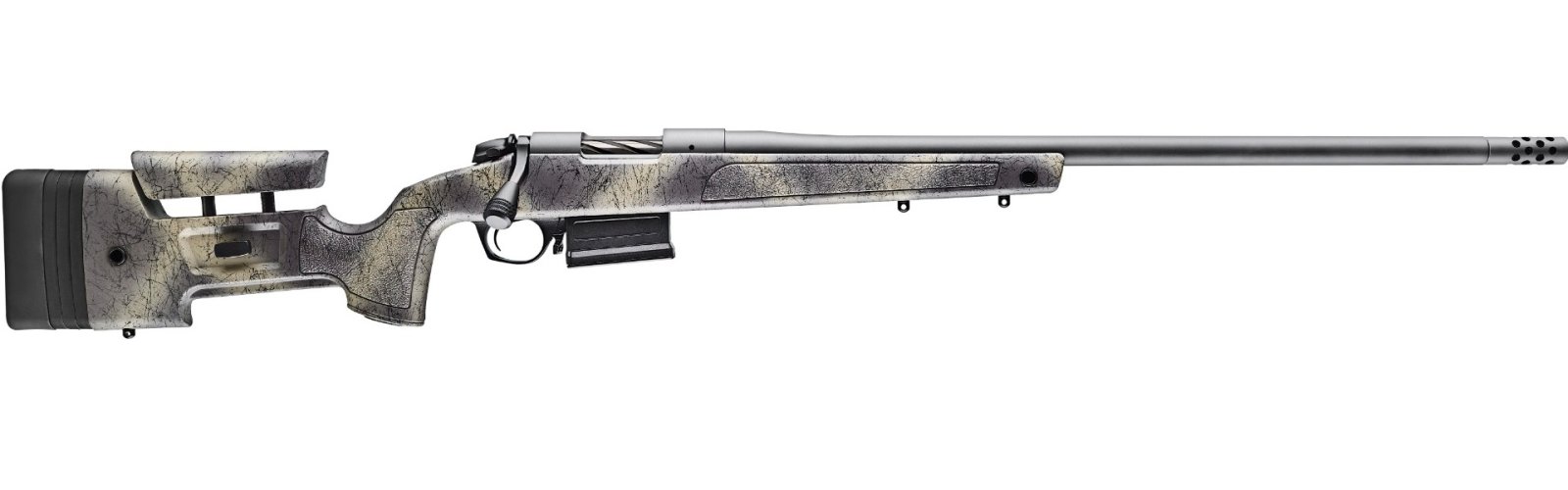 Bergara B14S3814 HMR Wilderness 22 CREEDMOOR 24" Gray Cerakote Rifle