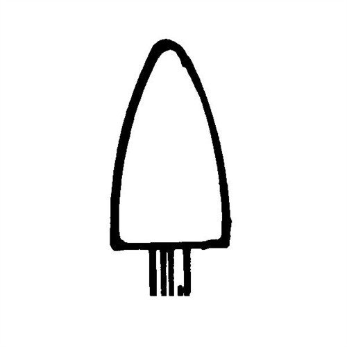 Brownells #6 (B-52) GRINDING STONE REFILL 6 PACK - Brownells
