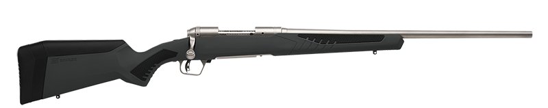 Buy Savage Arms 57054 110 Storm 7mm Rem Mag 3+1 24" Matte Stainless Metal Gray Fixed AccuStock online