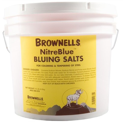 Brownells NitreBlue Bluing Salts 10lbs Bucket - Brownells