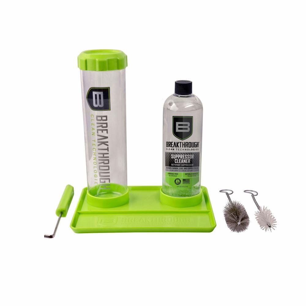 Breakthrough BT-SCK Suppressor Cleaning Kit 16oz with Soaking Tube & Brushes - The Allen Company, Inc.