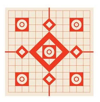 Burris Paper Targets 13" x 13" 10 Pack Burris 626001