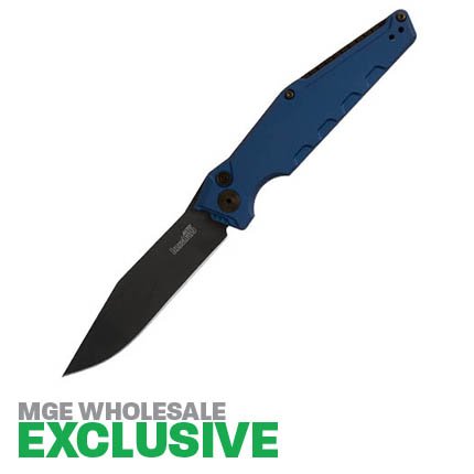 Kershaw 7900BLUBLK Launch 7 Blue Scales CPM154 3.75" Blade MGE Exclusive