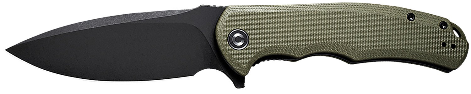 Civivi C803F Praxis OD Green G10 Handle Black Blade 3.75"