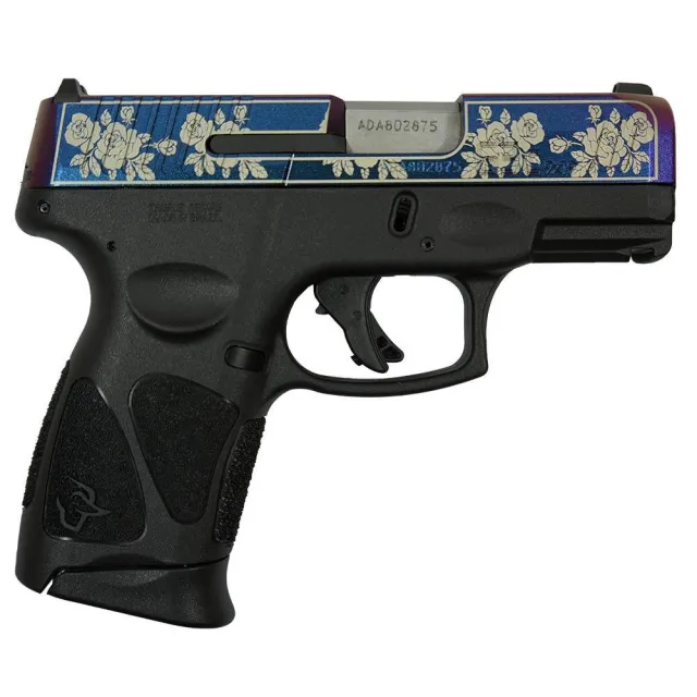 Taurus G3C 1-G3C931-2x12 9mm 12rd Mongoose Purple Engraved Handgun - Taurus - 9MM LUGER for sale at TheGunDock
