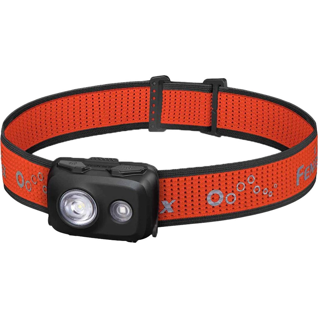 Fenix HL16 Headlamp 450 Lumens, 341ft Beam, 5 Modes, AAA, Black