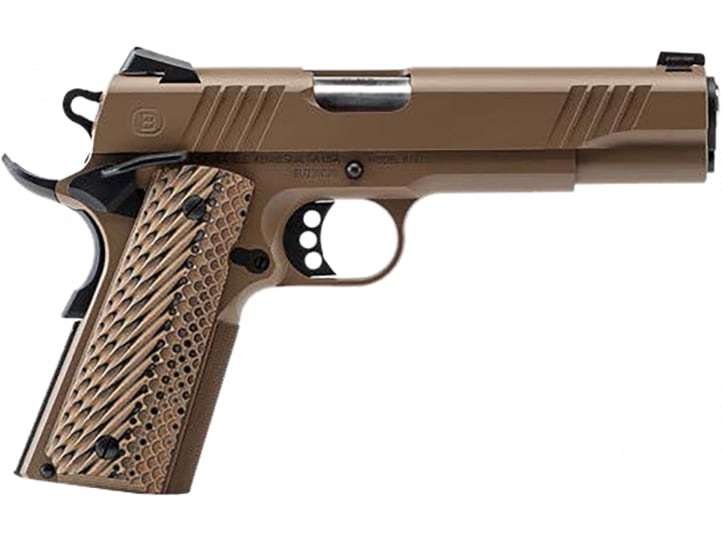 Bersa 1911 45 ACP Semi-Auto Pistol Flat Dark Earth Cerakote 8+1 - Bersa - 45 ACP